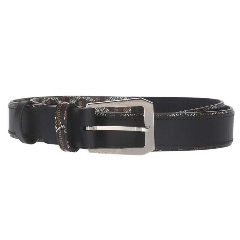 Goyard Fregat Herringbone Belt Men's 90