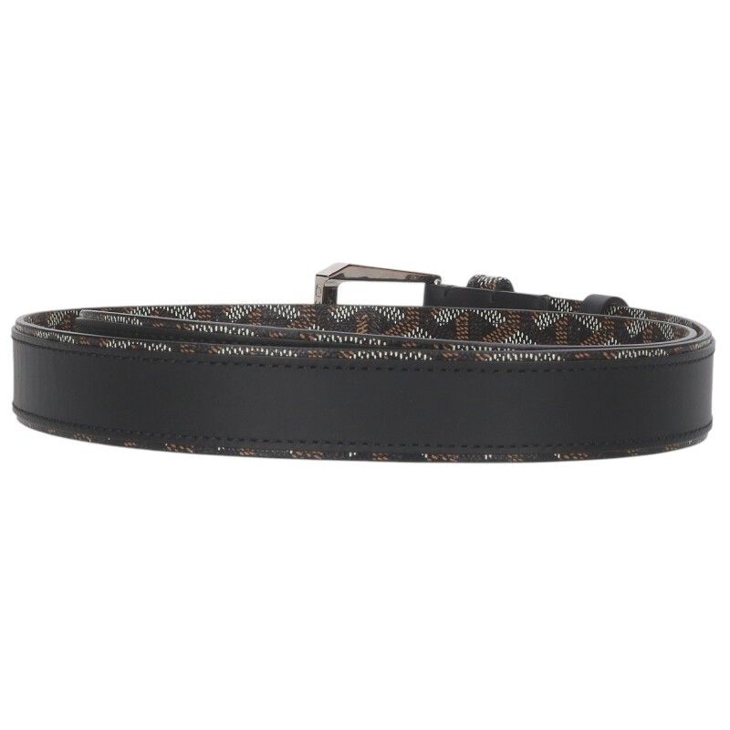 Goyard Fregat Herringbone Belt Men's 90