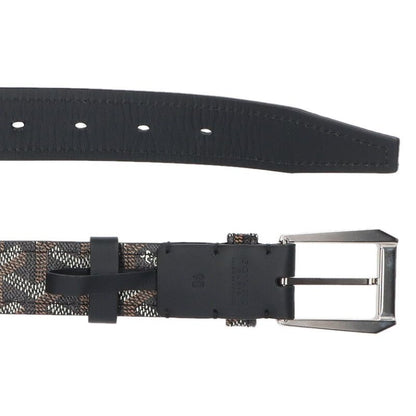 Goyard Fregat Herringbone Belt Men's 90