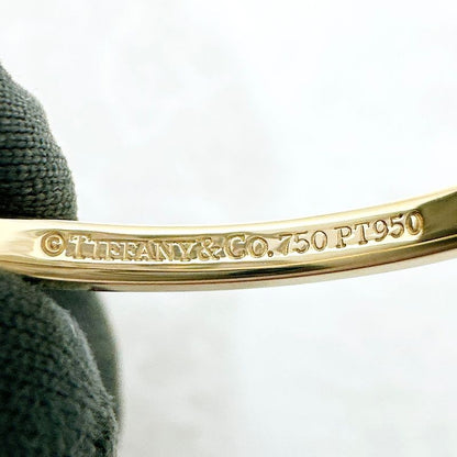 Tiffany & Co Lucida Yellow Gold Platinum Combination Ring Approx 20 U