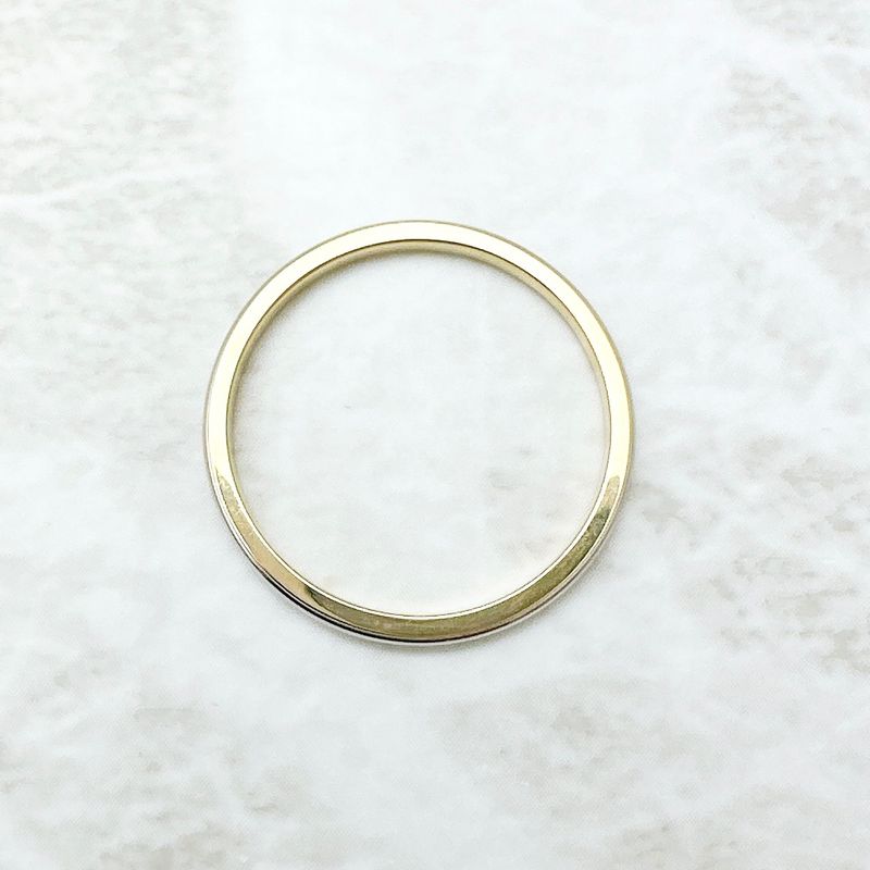 Tiffany & Co Lucida Yellow Gold Platinum Combination Ring Approx 20 U