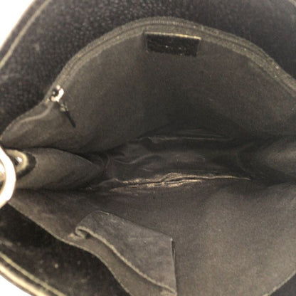 Prada Tessuto Triangle Logo Plate Black Silver Hardware Nylon Shoulder Bag