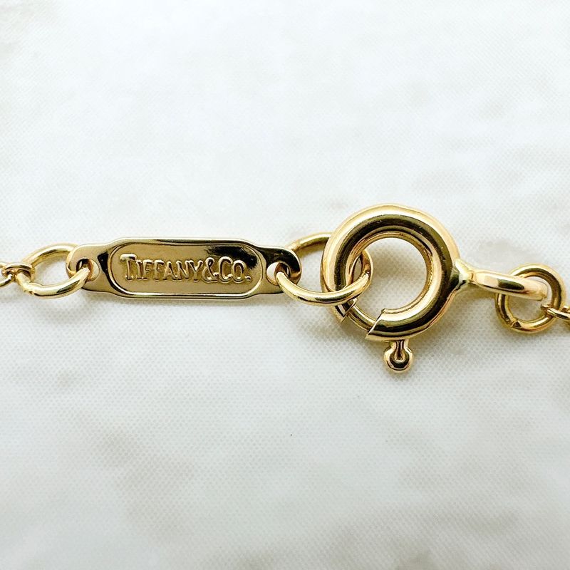 Tiffany & Co Roman Cross Yellow Gold Necklace Approx 43cm (16.93in) U