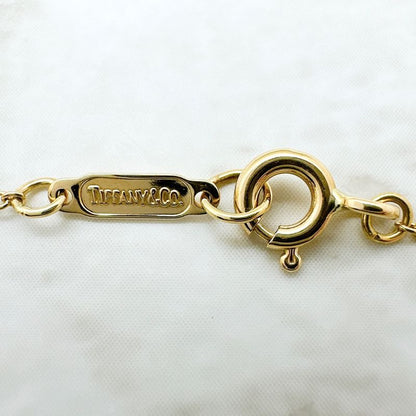 Tiffany & Co Roman Cross Yellow Gold Necklace Approx 43cm (16.93in) U