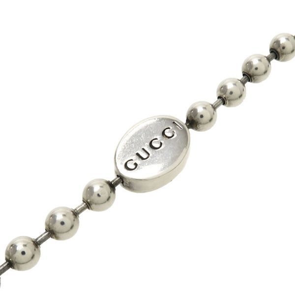 Gucci Interlocking G Ball Chain Necklace 925 40.6g
