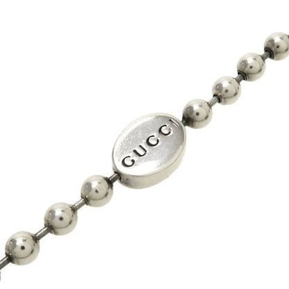 Gucci Interlocking G Ball Chain Necklace 925 40.6g