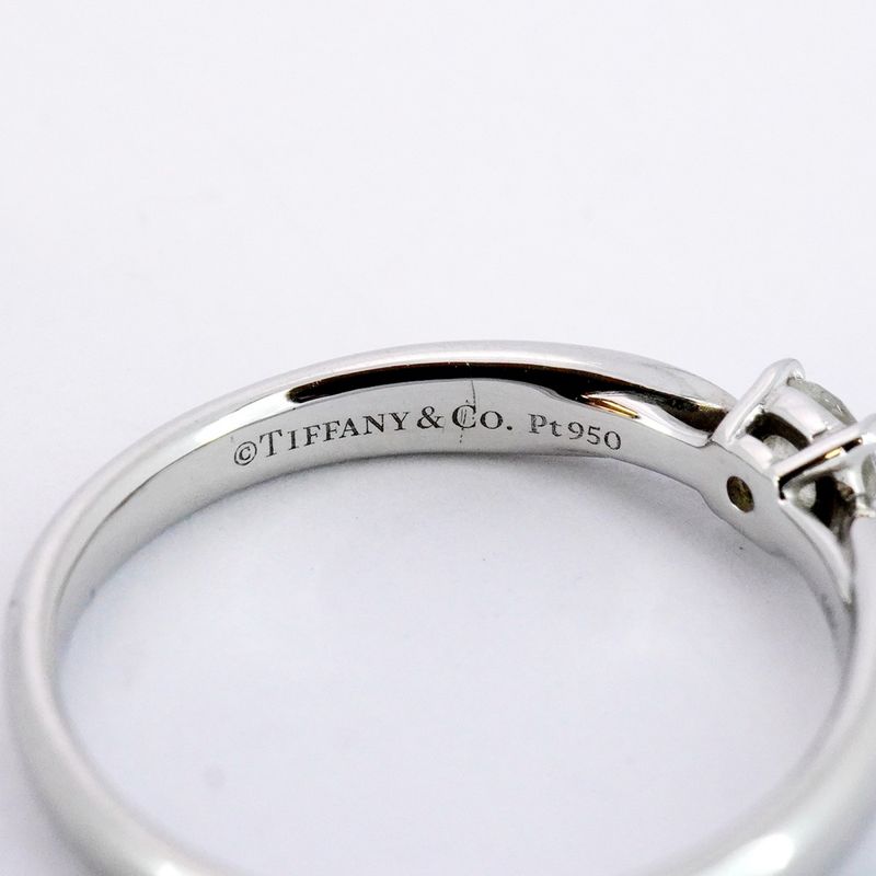 Tiffany & Co Ring Harmony 1PD Pt950 Platinum Diamond 0.21ct 11 Ladies
