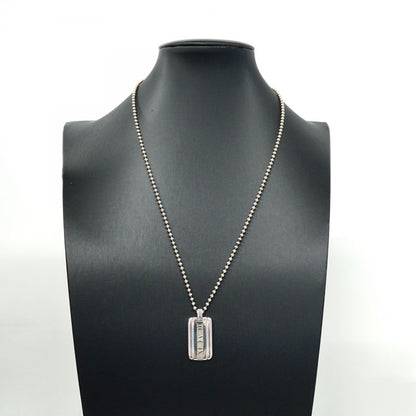 Tiffany & Co Necklace Atlas 925 Silver Men Women Unisex