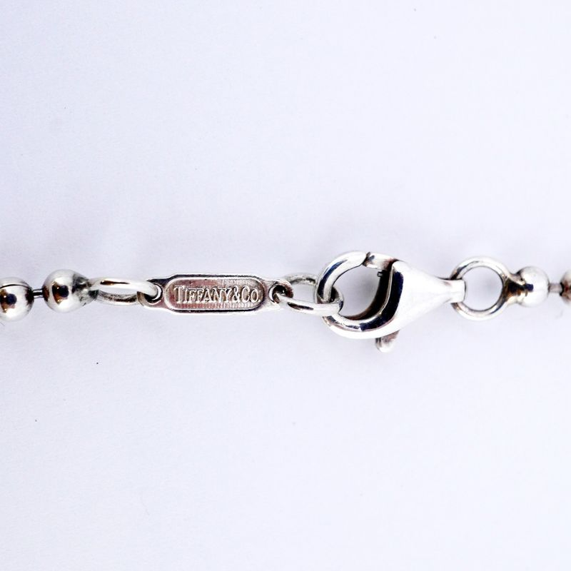 Tiffany & Co Necklace Atlas 925 Silver Men Women Unisex