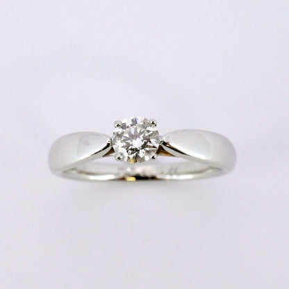 Tiffany & Co Ring Harmony 1PD Pt950 Platinum Diamond 0.21ct #4 Ladies