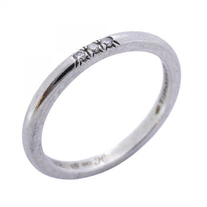 Tiffany & Co Ring Forever 3PD Pt950 Platinum Diamond #11 Ladies