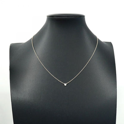 Tiffany & Co Necklace By-the-yard 1PD Silver 925 Diamond Ladies