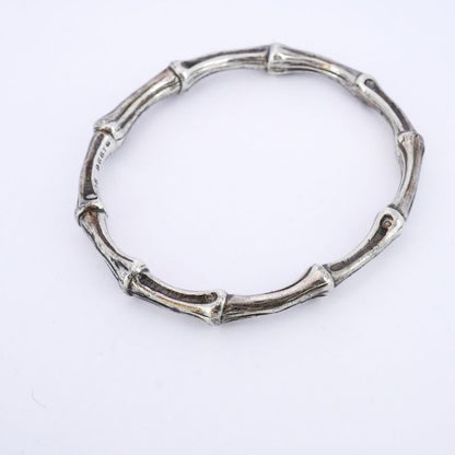 Tiffany & Co Bangle Bamboo 925 Silver Ladies
