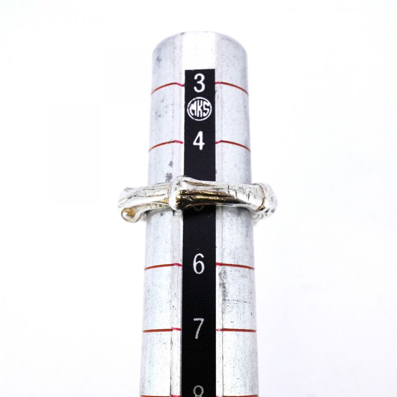 Tiffany & Co Ring Bamboo Silver 925 Size 5 Ladies