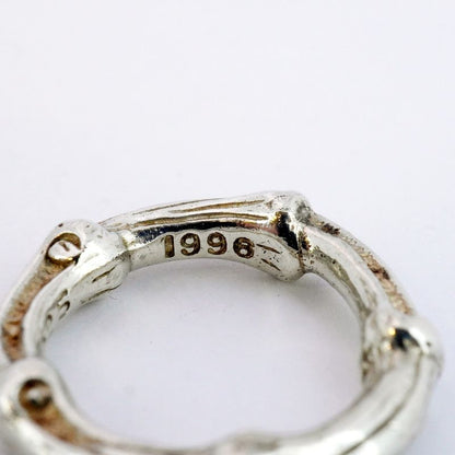 Tiffany & Co Ring Bamboo Silver 925 Size 5 Ladies