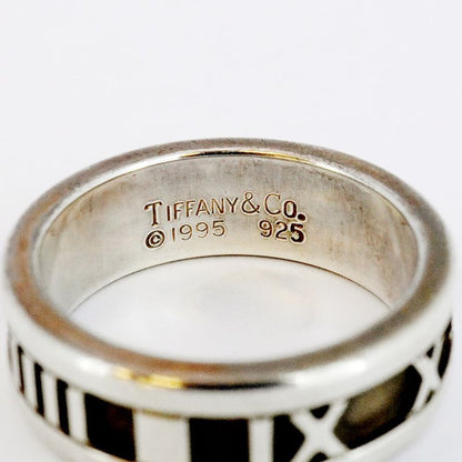 Tiffany & Co Ring Atlas Silver 925 Size 10 Ladies