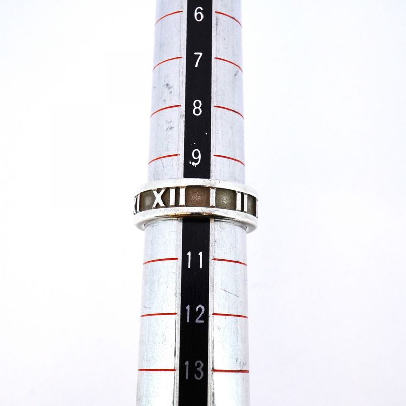 Tiffany & Co Ring Atlas Silver 925 Size 10 Ladies