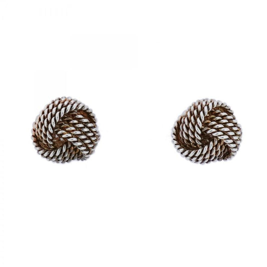 Tiffany & Co Earrings Somerset Mesh Silver 925 Ladies