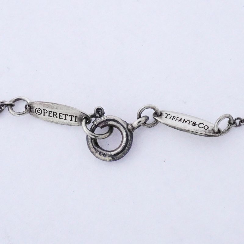 Tiffany & Co Necklace Double Loop Silver 925 Ladies