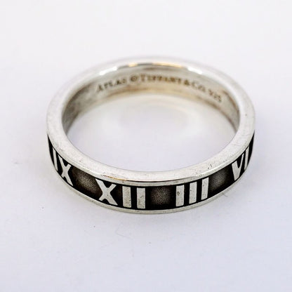 Tiffany & Co Ring Atlas 925 Silver Size 12.5 Ladies