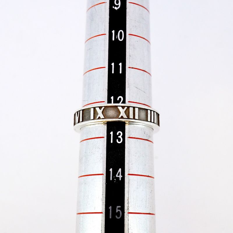 Tiffany & Co Ring Atlas 925 Silver Size 12.5 Ladies