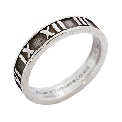 Tiffany & Co Ring Atlas 925 Silver Size 12.5 Ladies