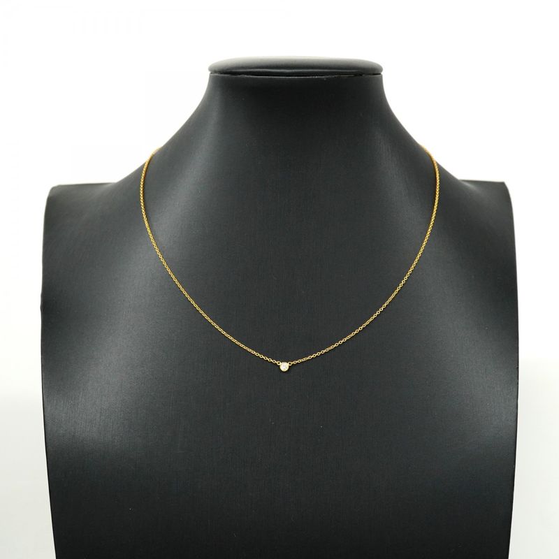 Tiffany & Co Necklace By-the-yard 1PD 18K Yellow Gold Yellow Gold Diamond Ladies