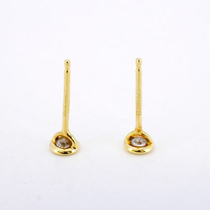 Tiffany & Co Earrings By-the-yard 1PD 18K Yellow Gold Yellow Gold Diamond Ladies