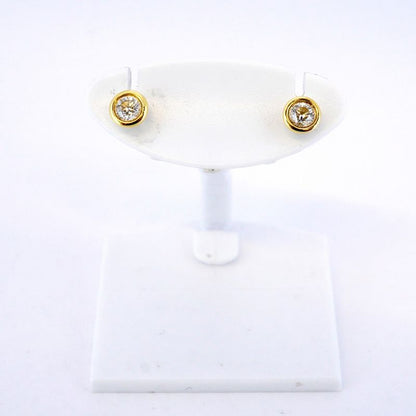 Tiffany & Co Earrings By-the-yard 1PD 18K Yellow Gold Yellow Gold Diamond Ladies