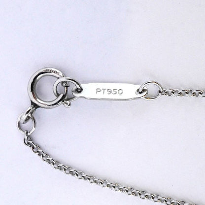 Tiffany & Co Necklace Solitaire 1PD Pt950 Platinum Diamond Ladies