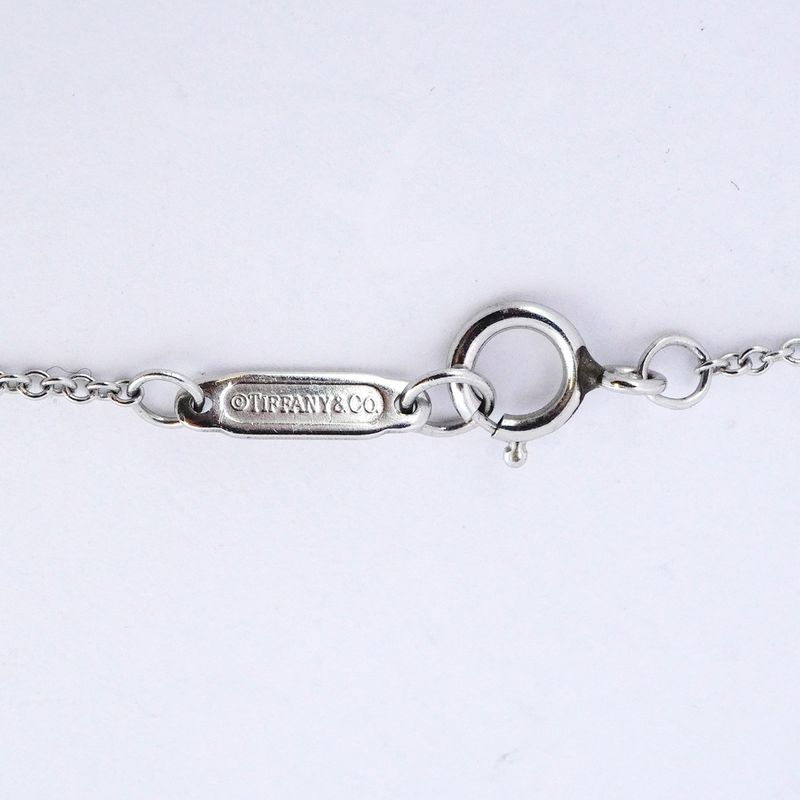 Tiffany & Co Necklace Solitaire 1PD Pt950 Platinum Diamond Ladies