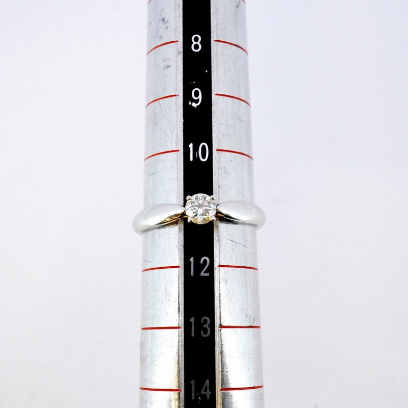 Tiffany & Co Ring Harmony 1PD Pt950 Platinum Diamond 0.26ct 11 Ladies