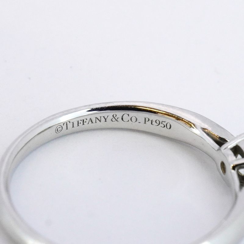 Tiffany & Co Ring Harmony 1PD Pt950 Platinum Diamond 0.26ct 11 Ladies