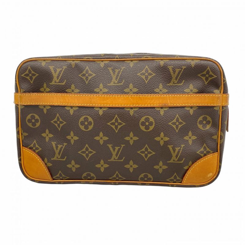 Louis Vuitton Clutch Bag Monogram Compiègne 28 M51845 Brown Men's