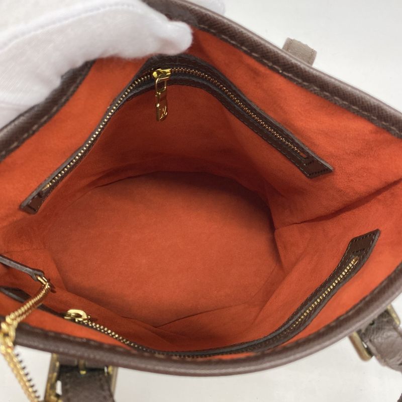 Louis Vuitton Damier Marais Tote Bag N42240 Ebene Womens