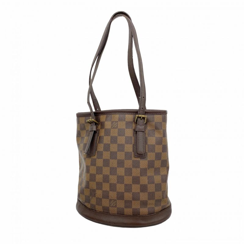 Louis Vuitton Damier Marais Tote Bag N42240 Ebene Womens