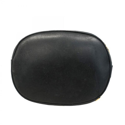 Chanel Shoulder Bag Triple Coco Lambskin Black Gold Hardware Women