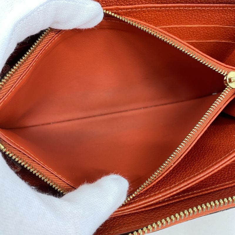 Louis Vuitton Long Wallet Monogram-empreinte Zippy Wallet M60547 Orian Ladies