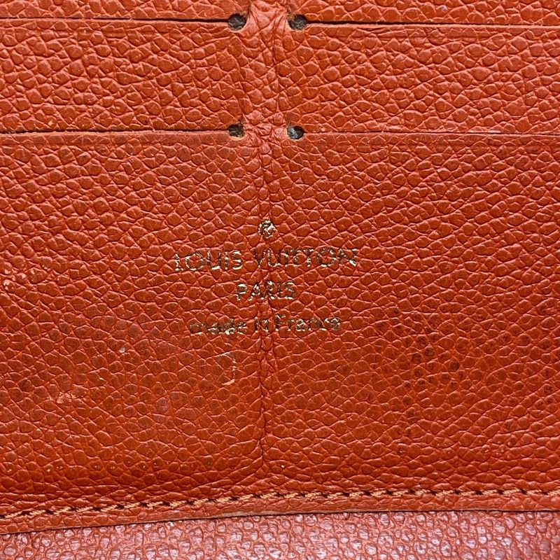 Louis Vuitton Long Wallet Monogram-empreinte Zippy Wallet M60547 Orian Ladies