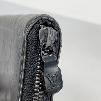 Louis Vuitton Long Wallet Monogram Shadow Zippy Wallet Vertical M62902 Black