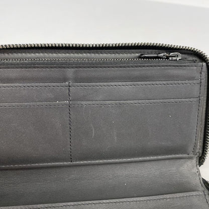 Louis Vuitton Long Wallet Monogram Shadow Zippy Wallet Vertical M62902 Black