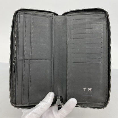 Louis Vuitton Long Wallet Monogram Shadow Zippy Wallet Vertical M62902 Black