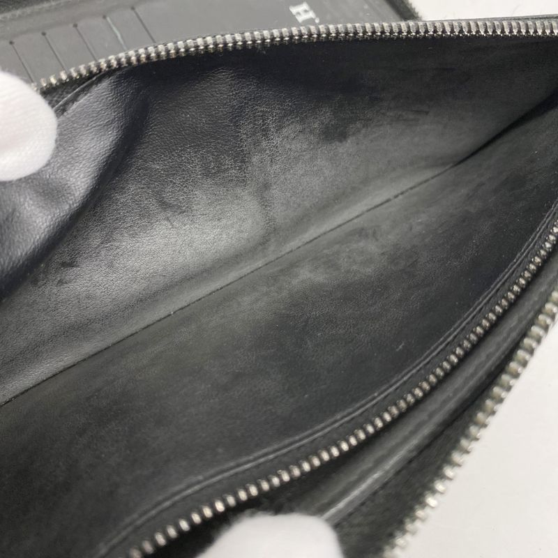 Louis Vuitton Long Wallet Monogram Shadow Zippy Wallet Vertical M62902 Black