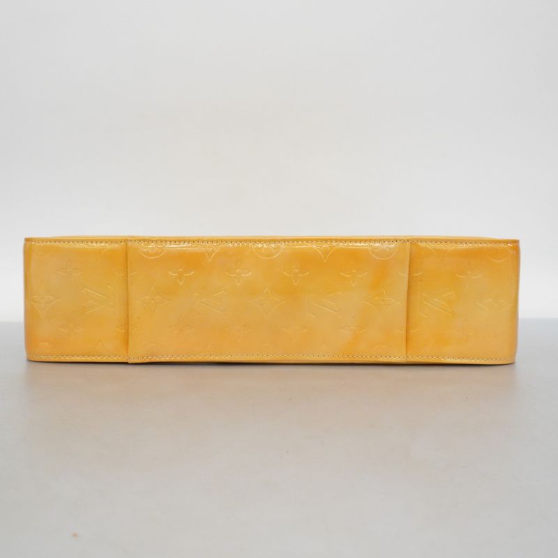 Louis Vuitton Tote Bag Vernis Columbus M91023 Beige Women's