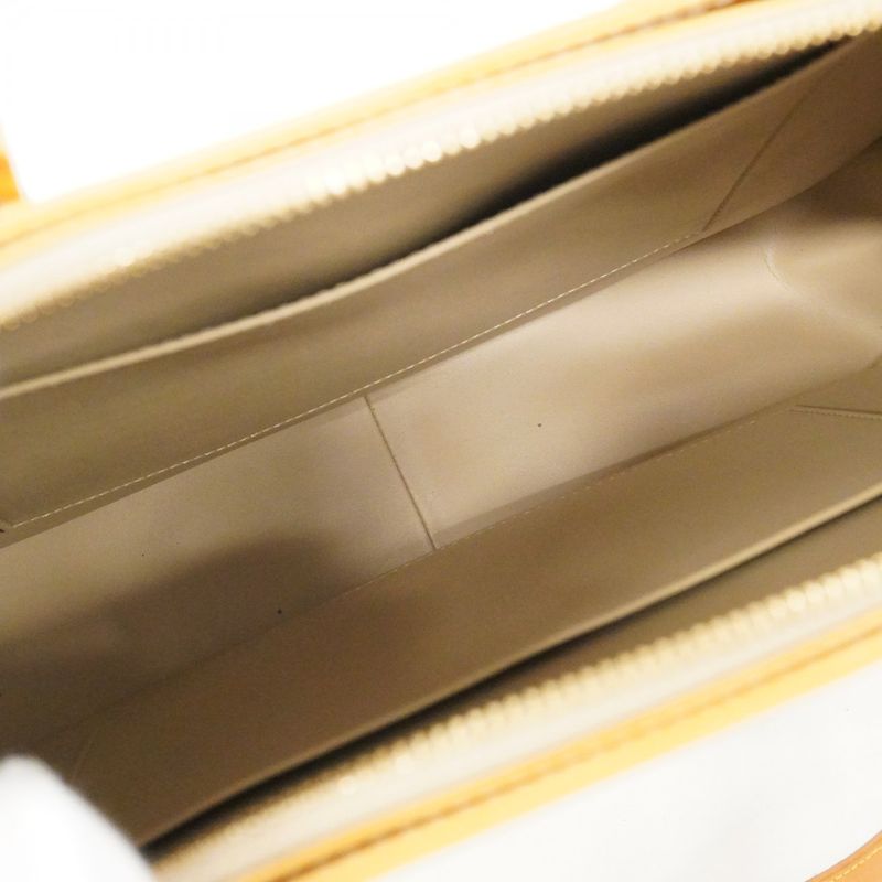 Louis Vuitton Tote Bag Vernis Columbus M91023 Beige Women's