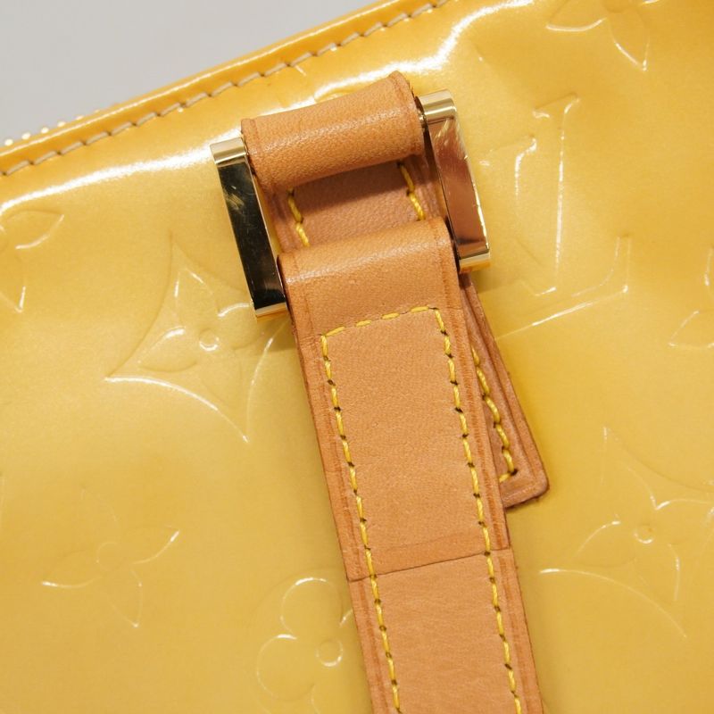 Louis Vuitton Tote Bag Vernis Columbus M91023 Beige Women's