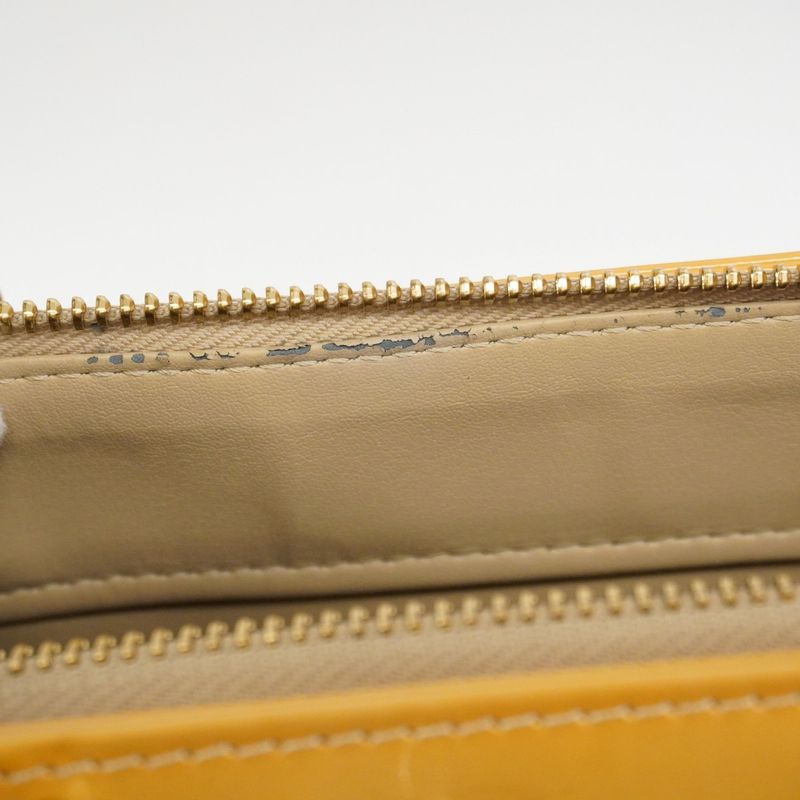 Louis Vuitton Tote Bag Vernis Columbus M91023 Beige Women's