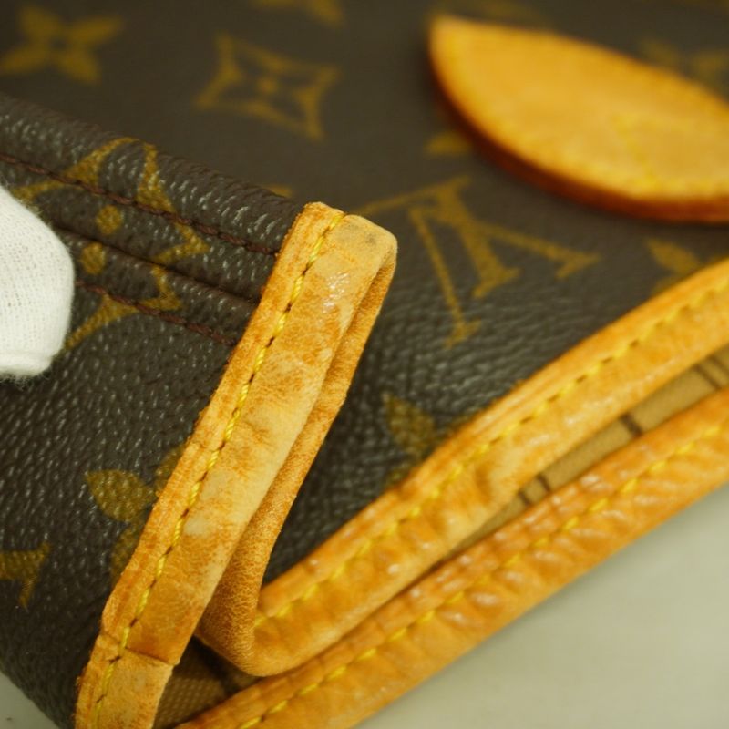 Louis Vuitton Tote Bag Monogram Neverfull MM M40156 Brown Ladies