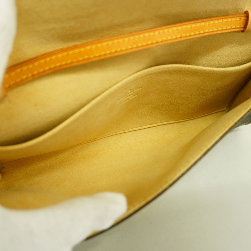 Louis Vuitton Shoulder Bag Monogram Pochette Twin GM M51852 Brown Ladies