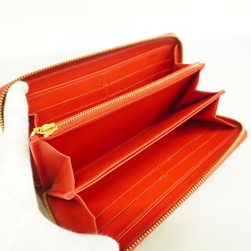 Louis Vuitton Long Wallet Suites Monogram Zippy Wallet M90125 Pomme D'amour